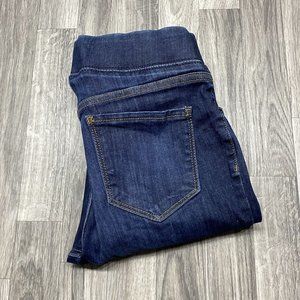 OLD NAVY Rockstar Jeggings Mid Rise Blue Denim Pull On Jeans Women's Size 6